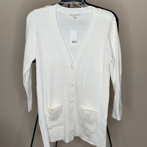 BANANA REPUBLIC | CARDIGAN | WHITE | XL
.